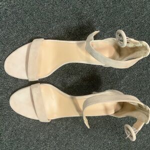 Banana Republic Cream Heeled Sandals